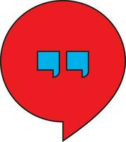 rood en blauw chillen logo. vector