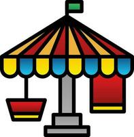 carrousel vector icoon ontwerp