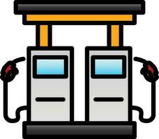 gas- station vector icoon ontwerp