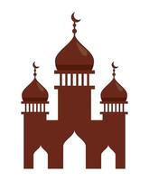 moskee tempel bouwen vector