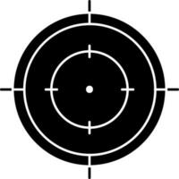 doelwit punt symbool of icoon. vector