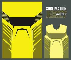 vector voetbal Jersey ontwerp voor sublimatie