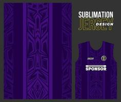 vector voetbal Jersey ontwerp voor sublimatie