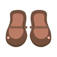 baby schoenen cartoon vector