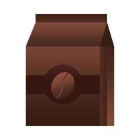 koffiepakket product vector