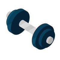 sportschool fitness barbell vector