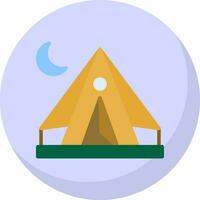 tent vector icoon ontwerp