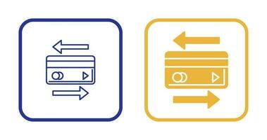 transactie vector icoon