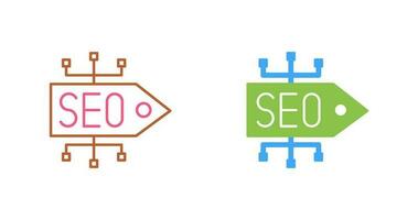 seo label vector icoon