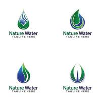 natuur water logo vector pictogram