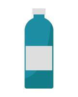 fles water drinken geïsoleerde pictogram vector