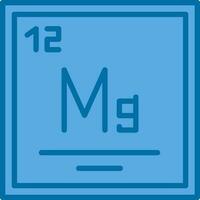 magnesium vector icoon ontwerp