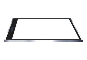 tablet air view apparaat mockup branding pictogram vector