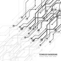 Abstracte technologie achtergrondontwerpillustratie vector