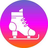 ijs skates vector icoon ontwerp