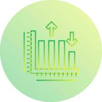 bar diagram vector icoon