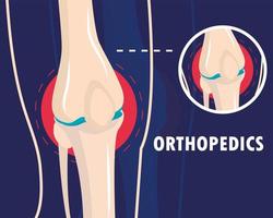 orthopedie reuma artritis vector