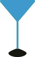 illustratie van een cocktail glas. vector