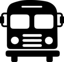 bus in vlak illustratie. vector
