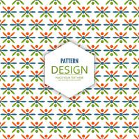 Abstract decoratief naadloos patroonontwerp vector