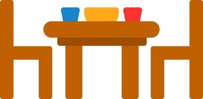 dining tafel vector icoon ontwerp