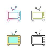 televisie vector pictogram