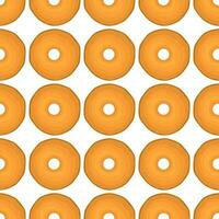 patroon eigengemaakt koekje verschillend smaak in gebakje biscuit vector