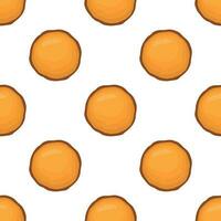 patroon eigengemaakt koekje verschillend smaak in gebakje biscuit vector