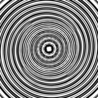 zwart-wit hypnotische achtergrond vector