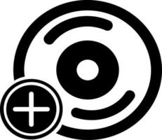 vector muziek- icoon of symbool in vlak stijl.