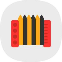 accordeon vector icoon ontwerp