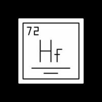 hafnium vector icoon ontwerp