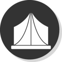 tent vector icoon ontwerp