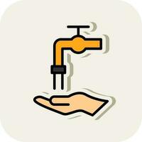 hand- wassen vector icoon ontwerp