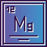 magnesium vector icoon ontwerp