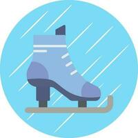 ijs skates vector icoon ontwerp