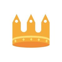 kroon monarch juweel royalty van koning of koningin vector
