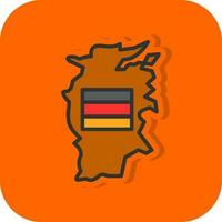 Duitsland vector icoon ontwerp