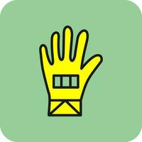 handschoen vector icoon ontwerp