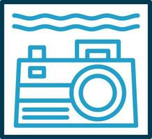 onderwater- camera vector icoon ontwerp