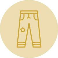 broek vector icoon ontwerp