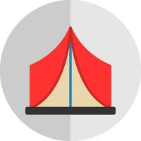 tent vector icoon ontwerp