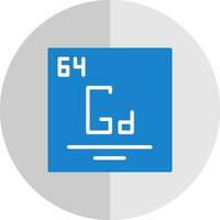 gadolinium vector icoon ontwerp