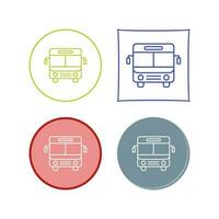 bus vector pictogram