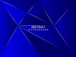 abstracte gradiënt met lijnen geometrisch blauw modern vormpatroon als achtergrond vector