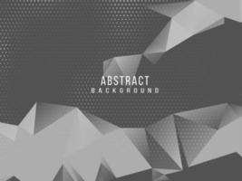 abstract grijs en wit geometrisch modieus modern ontwerp als achtergrond vector