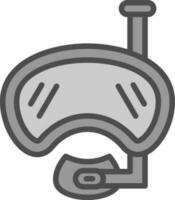 duiken masker vector icoon ontwerp