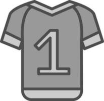 voetbal Jersey vector icoon ontwerp