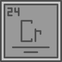 chroom vector icoon ontwerp