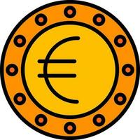 euro vector icoon ontwerp